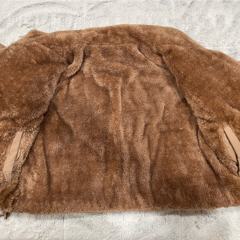 Tan Puffer Jacket - Picture 9 of 11
